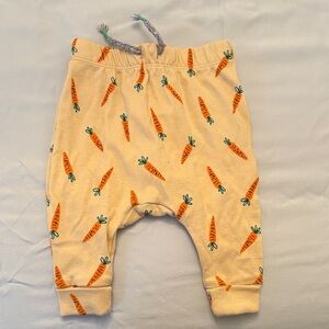 Joe Fresh Beige Baby Pants with Carrot Design